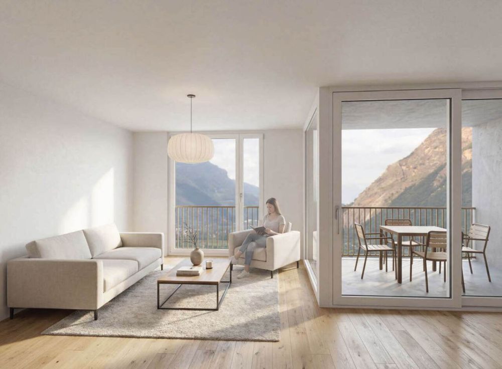 Lot A2.101 : 3,5 pièces sur plan à Martigny -  Bild 8