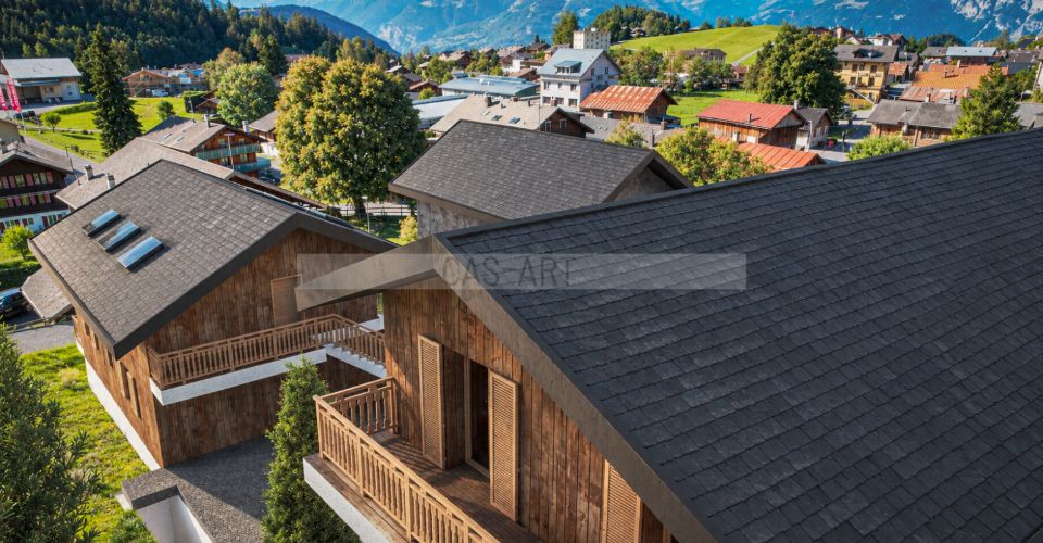 terrain + permis pour 7 appartements - Immeuble résidentiel - image - 3