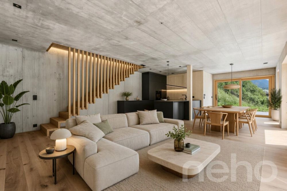 Moderne Architektur und grosszügiges Wohnen in Küblis -  Bild 2