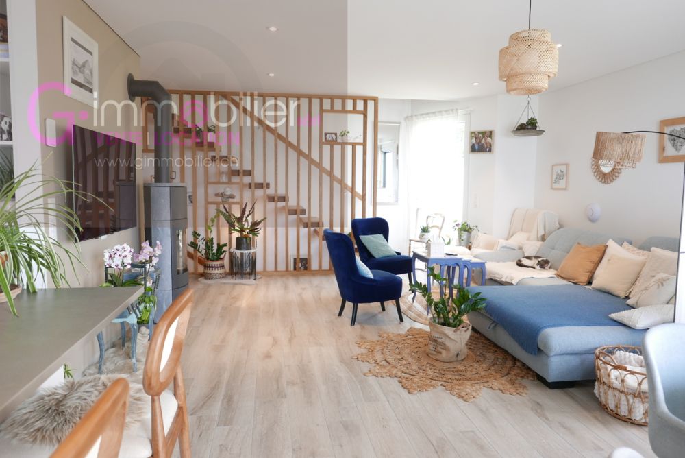 À vendre - Villa 5.5 pièces récente lumineuse et prête à vivre - salon rez sup