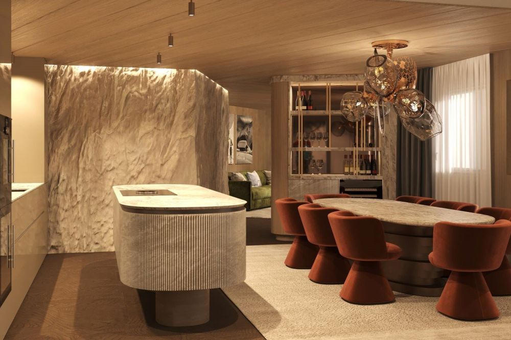 Letzte verfügbare Luxusresidenzen im Trais Sulais, Celerina. - Stilvoll speisen in exklusivem Ambiente.
