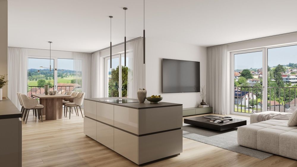 3.5 Zimmerwohnung in Erlen -  Bild 4