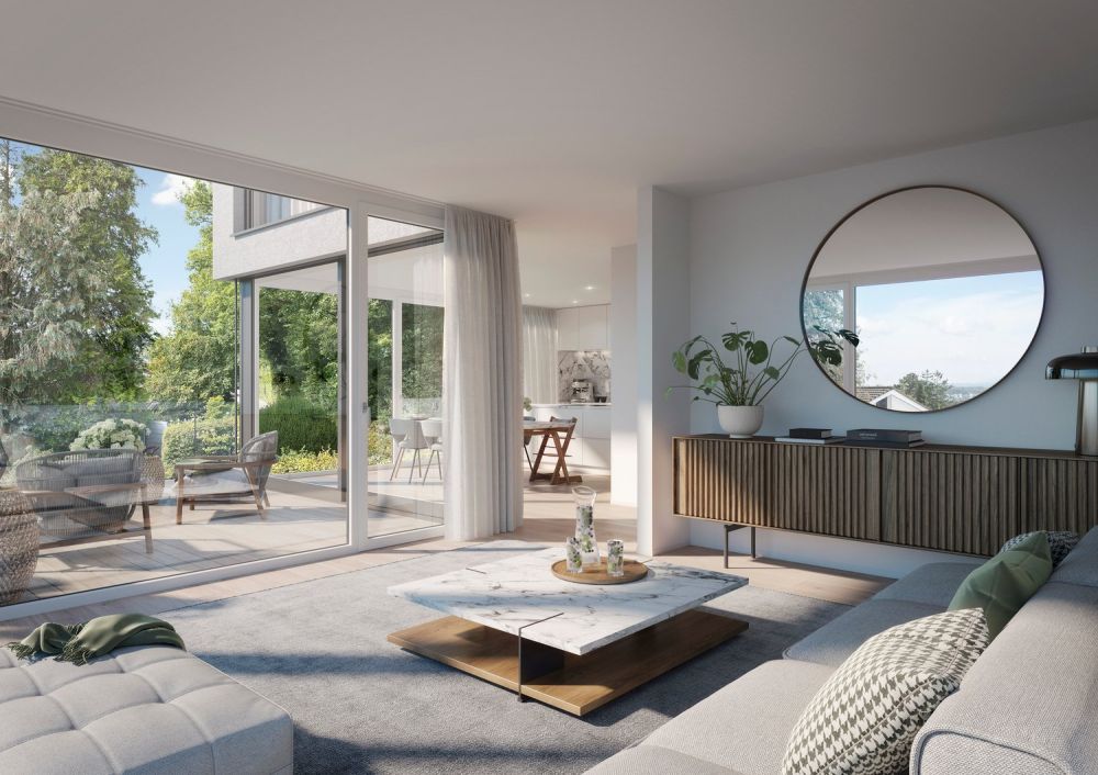 Neubau-Einfamilienhaus mit Weitblick (Haus 2) in Münchenstein - Bild 3