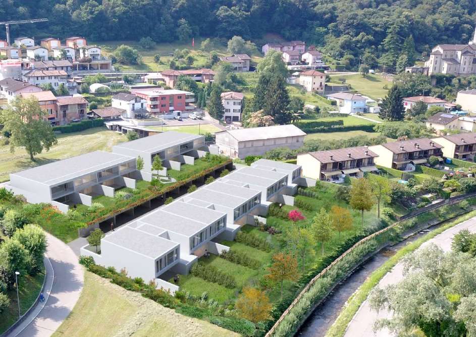 Barbengo - Meravigliosa villa a schiera locali in costruzione -  Bild 6