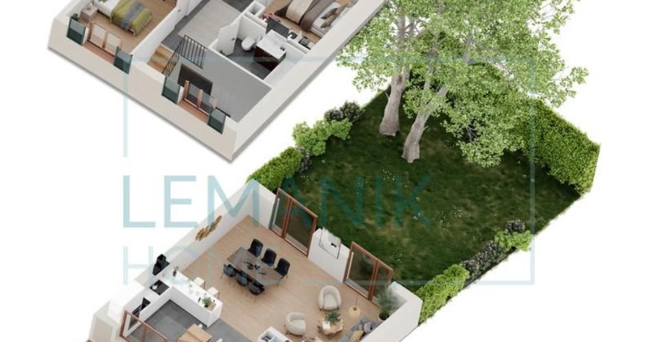En Construction : Duplex de 5 pièces avec jardin à Troinex ; Promotion : CLOS DES HAIES - Duplex 5 pièces - image - 3