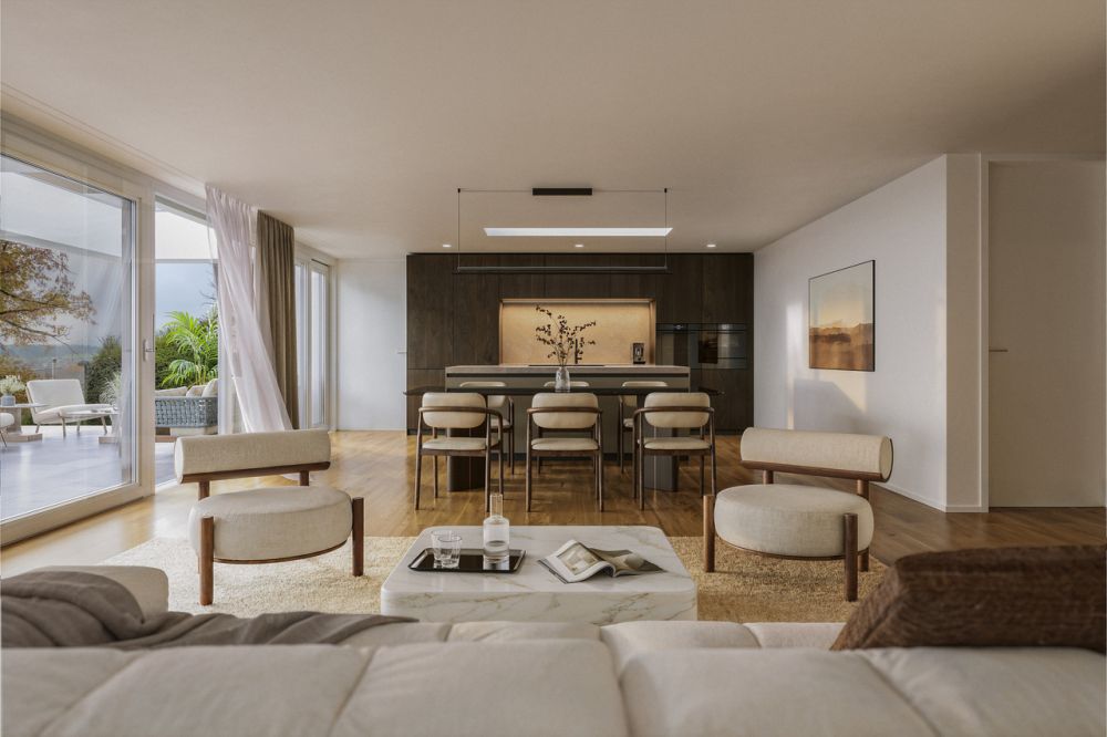 Exklusives Neubauprojekt mit grosszügigen Terrassen und Garten - Bild 3