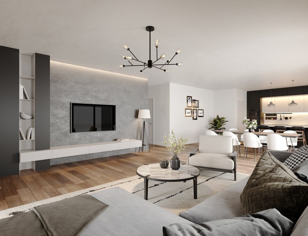 Appartement 3.5 pcs avec jardin privatif -  Bild 2