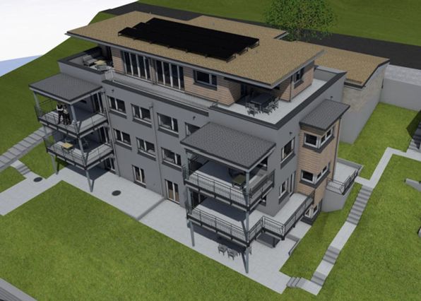Moderne 3.5-Zimmer-Neubau-Wohnung mit Balkon und Garage in Illnau-Effretikon -  Bild 3