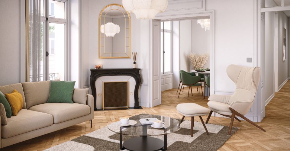 Appartement à vendre à Lausanne - Avenue de Rumine - Appartement 4.5 pièces - image - 2