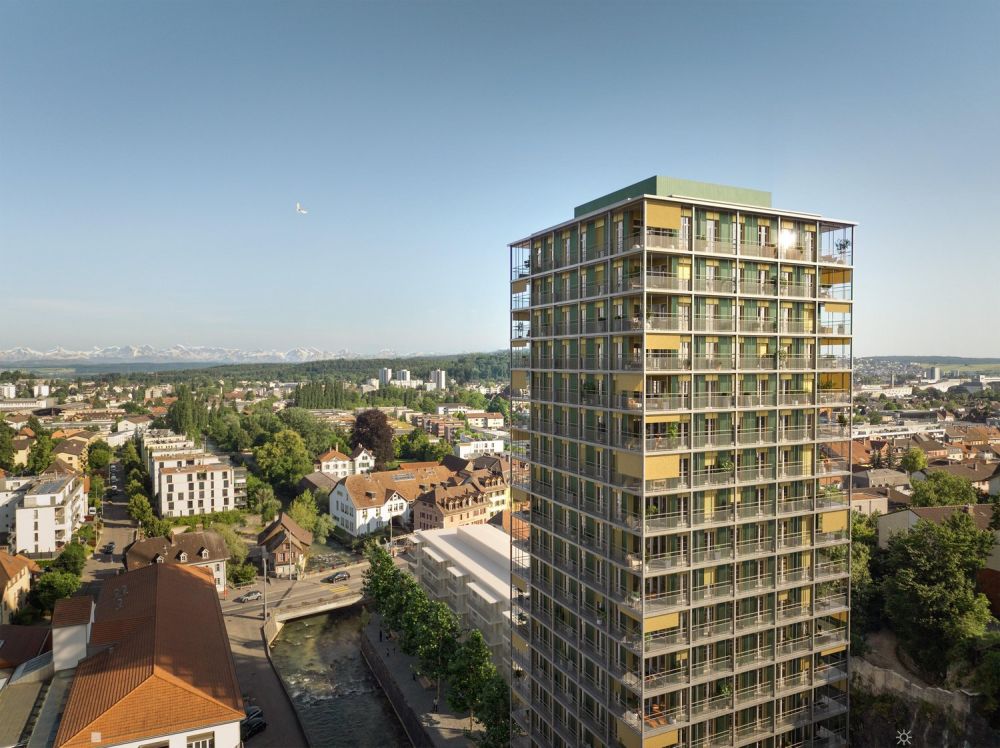 La Colombe, Bienne - Projet de construction neuve / La Colombe, Biel - Neubauprojekt -  Bild 1