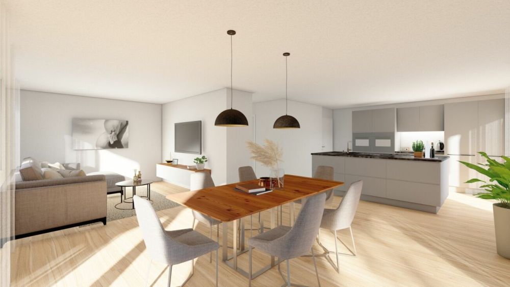 4 1/2-Zimmer Doppeleinfamilienhaus in ländlicher Umgebung -  Bild 3