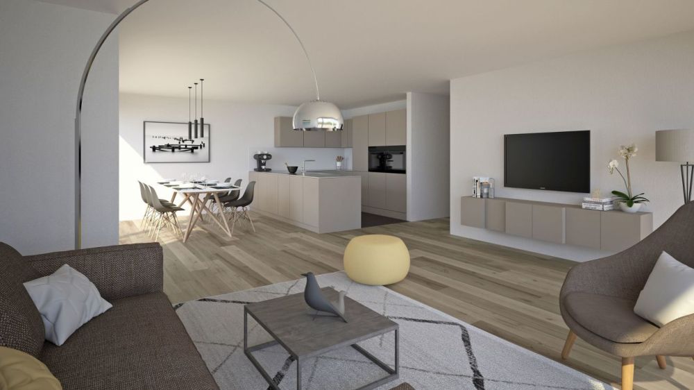 4½-Zimmer-Terrassenhaus mit Aussicht auf Alpen und Aarelandschaft - Bild 5