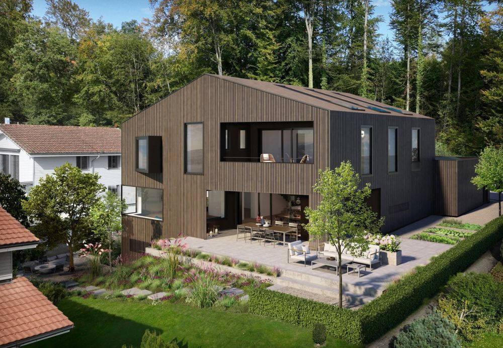 Wohnen im Einklang mit der Natur – Ihr Zuhause in Schenkon - Gartenparadies