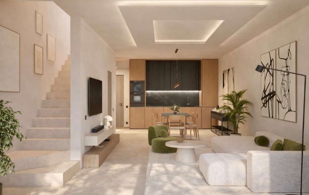 Neue Villa mit privatem Garten in Bau -  Bild 1