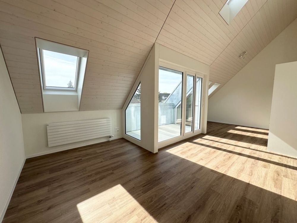 LOFTCHARME - Erstvermietung moderner Dachwohnung!! - Wohnzimmer
