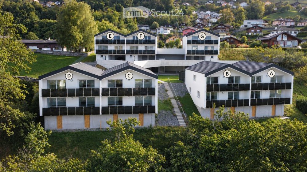 Villa contiguë neuve de 4,5 pièces à Monthey -  Bild 1