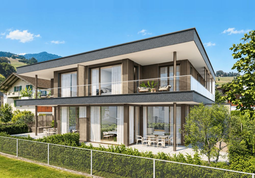Luxuriöses Doppeleinfamilienhaus -  Bild 1