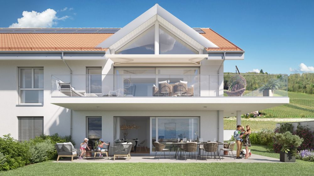 Magnifique appartement de 4,5 pièces avec vue imprenable à Luins - Bild 4