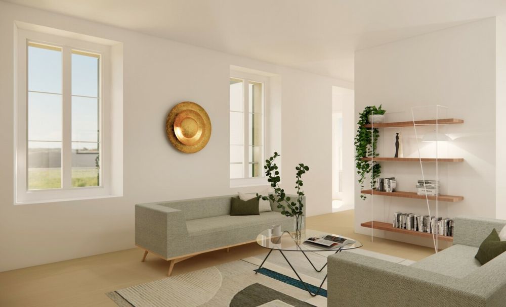 Superbe demeure remplie de charme  en cours de rénovation - salon (projet)