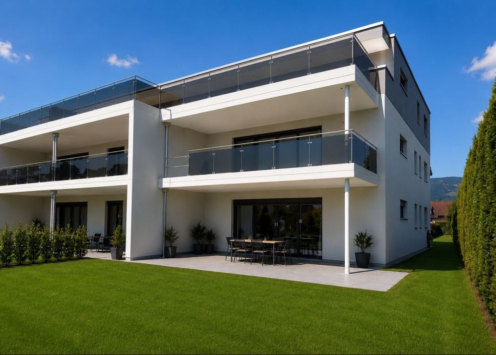 Exklusive Neubauwohnung mit privatem Garten -  Bild 1