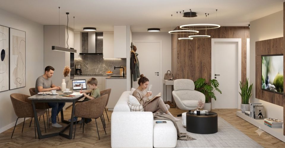 Lot n°3 - Promotion TRÈFLES - Appartement 3.5 pièces - image - 8