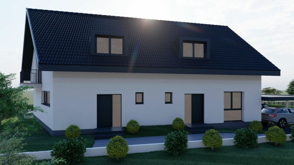 Modernes 6.5 Zimmer Neubau Doppeleinfamilienhaus in familienfreundlicher Lage -  Bild 3