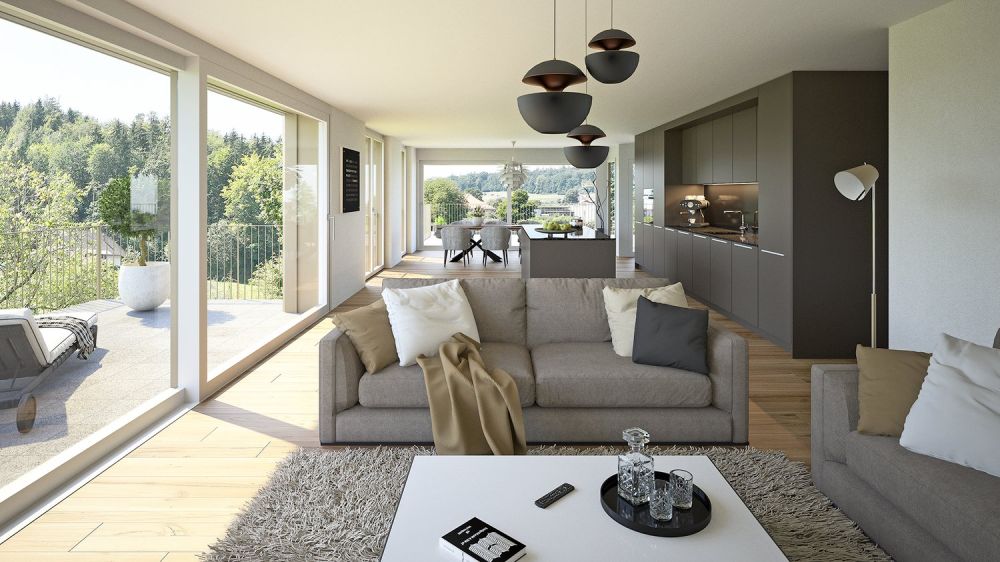 Moderne Eigentumswohnungen in Lüterkofen (SO), nahe Bern und Solothurn - Bild 4