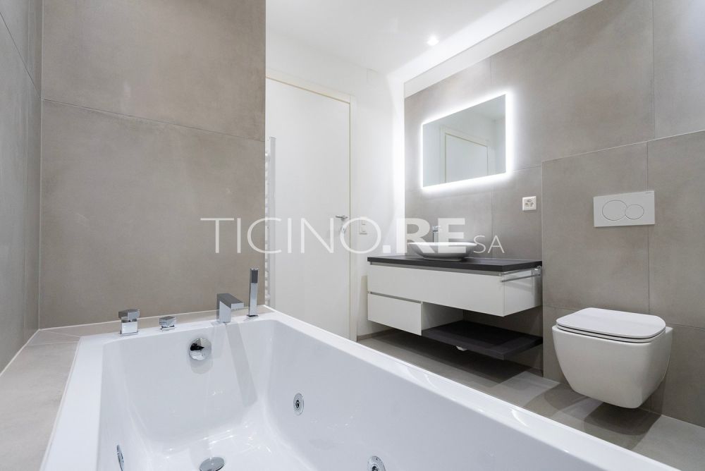 Lugano-Breganzona moderno appartamento di 4.5 locali con ampia terrazza -  Bild 12