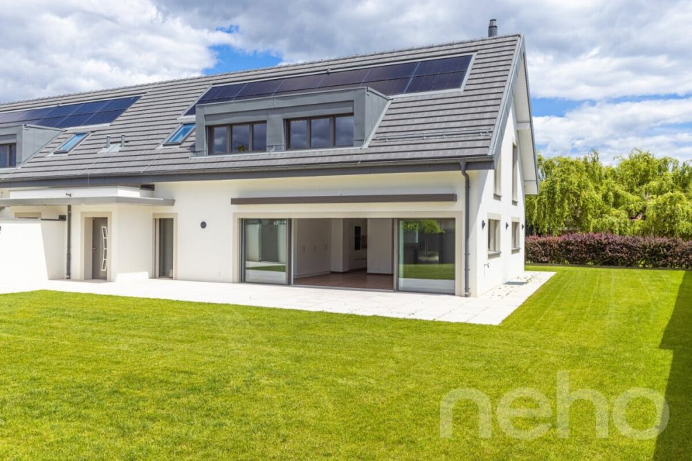 Maison jumelée neuve avec jardin, beaux volumes et finitions soignées -  Bild 2