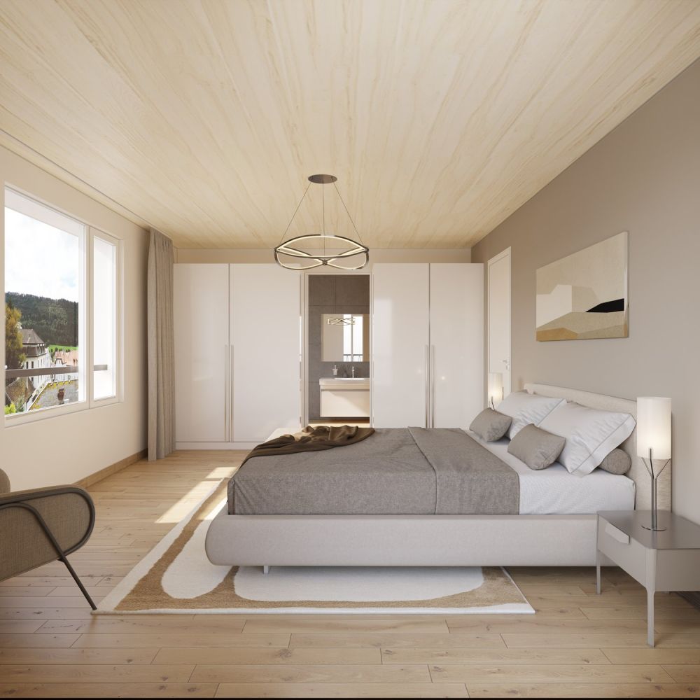 Somptueux attique de 5,5 pièces dans une nouvelle construction à Saint-Imier - Bild 2