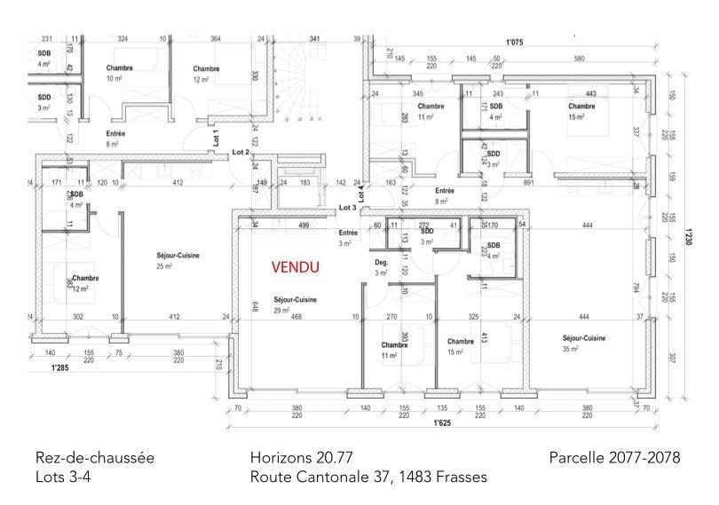 Estavayer / Frasses Letztes Apartment mit 3,5 Zimmern Erdgeschoss - Garten 83 m2 -  Bild 6