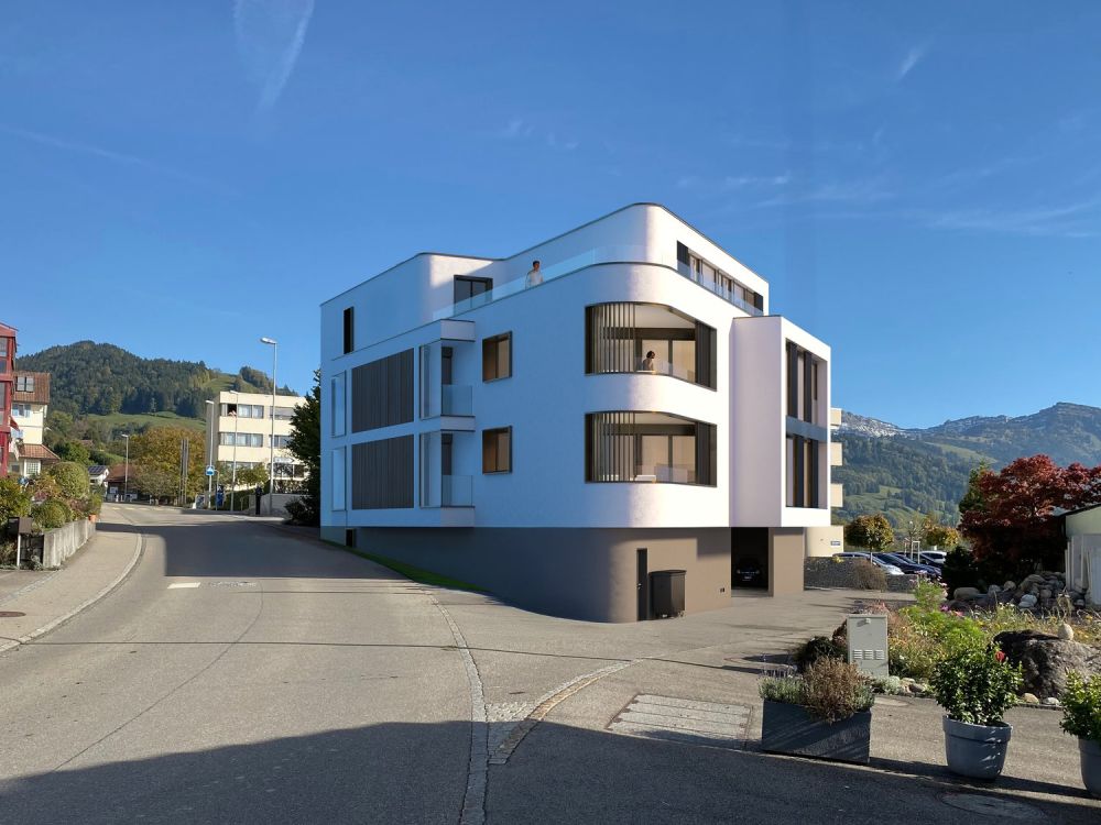Baustart erfolgt! Neubauprojekt Triangulum Gommiswald Attikawohnung -  Bild 1