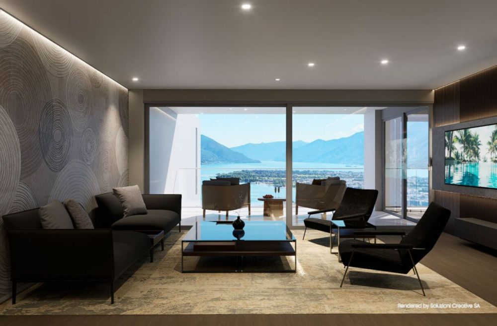 Lussuoso 3.5 locali: modernità ed eccellenza con vista lago - Bild 7