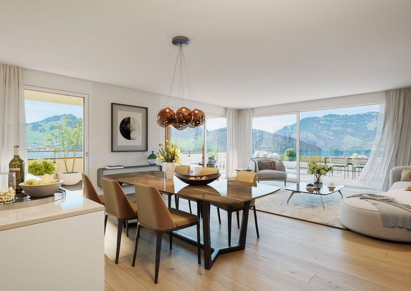 Lehmatt Seeblick * Tolle neue Gartenwohnung - Bild 2