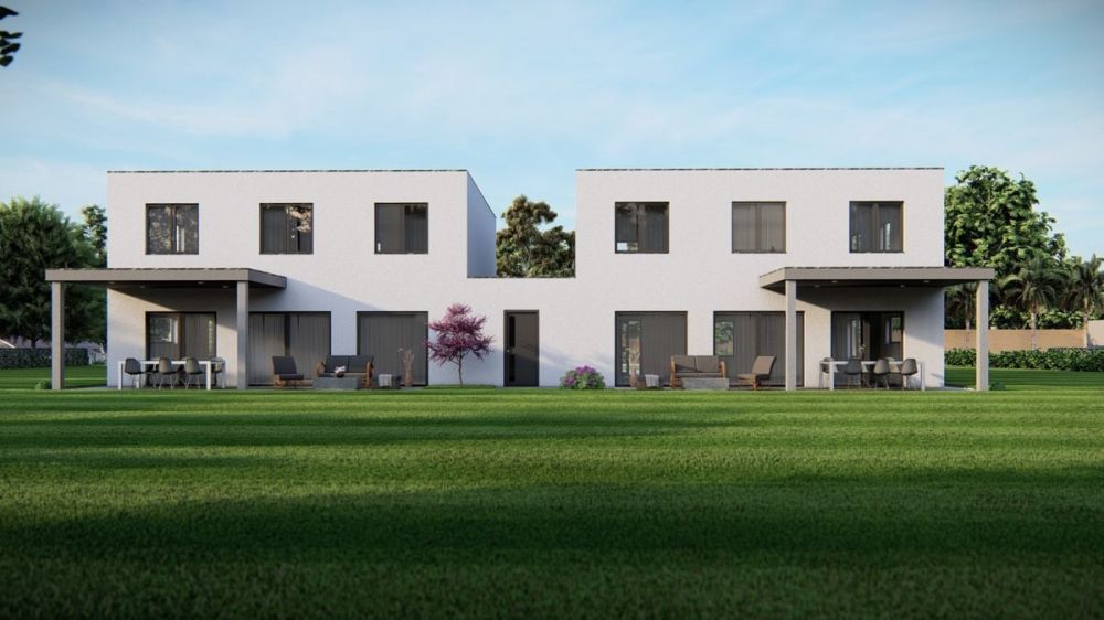 Villa jumelée neuve au centre de Courtedoux -  Bild 1