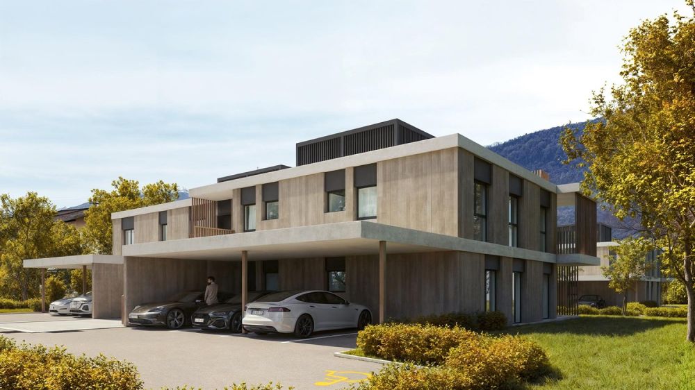 Rez-de-chaussée 5,5 pces avec grande terrasse et spacieux jardin - Appartement terrasse, 5.5 pièces, 153.00 m2