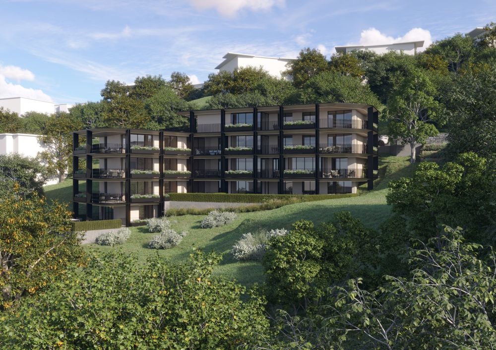 Appartamento 3.5 Locali con Giardino Privato – Residenza Oasis | Pregassona -  Bild 1