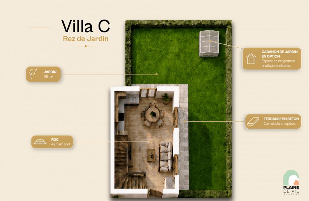 DERNIÈRE VILLA NEUVE de 3,5 pièces disponible !  Lot C -  Bild 2