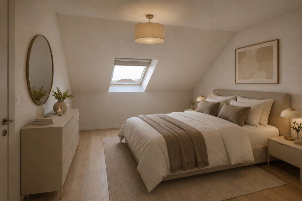 Wohnung 3,5 im Dachgeschoss mit 84m2 und Balkon -  Bild 4