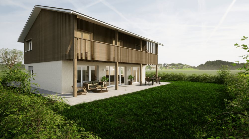 Neubau in Rothrist: Freistehendes 5.5-Zimmer-Einfamilienhaus -  Bild 1