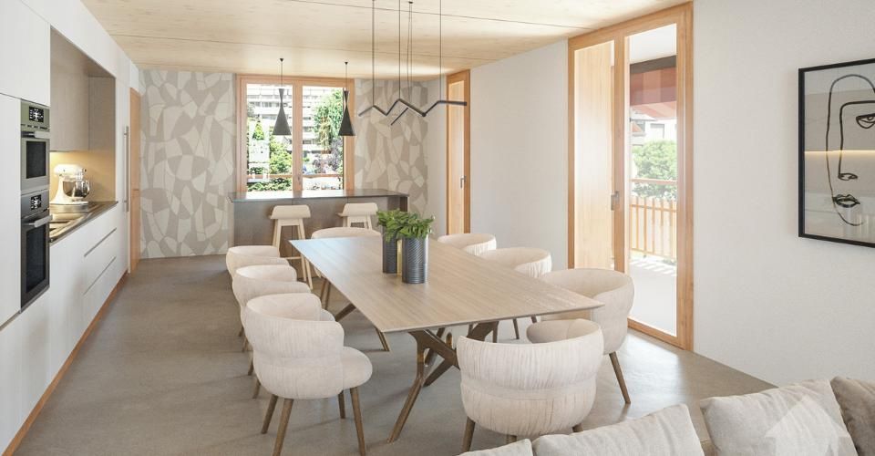 Monthey, La Kaazelle 4.5 pièces dans une promotion éco-responsable - Appartement 4.5 pièces - image - 7