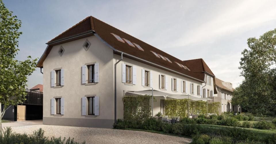 Au Bord des Berges - Villa mitoyenne de 4,5 pièces aux lignes élégantes et lumineuses - Maison contiguë 4.5 pièces - image - 3