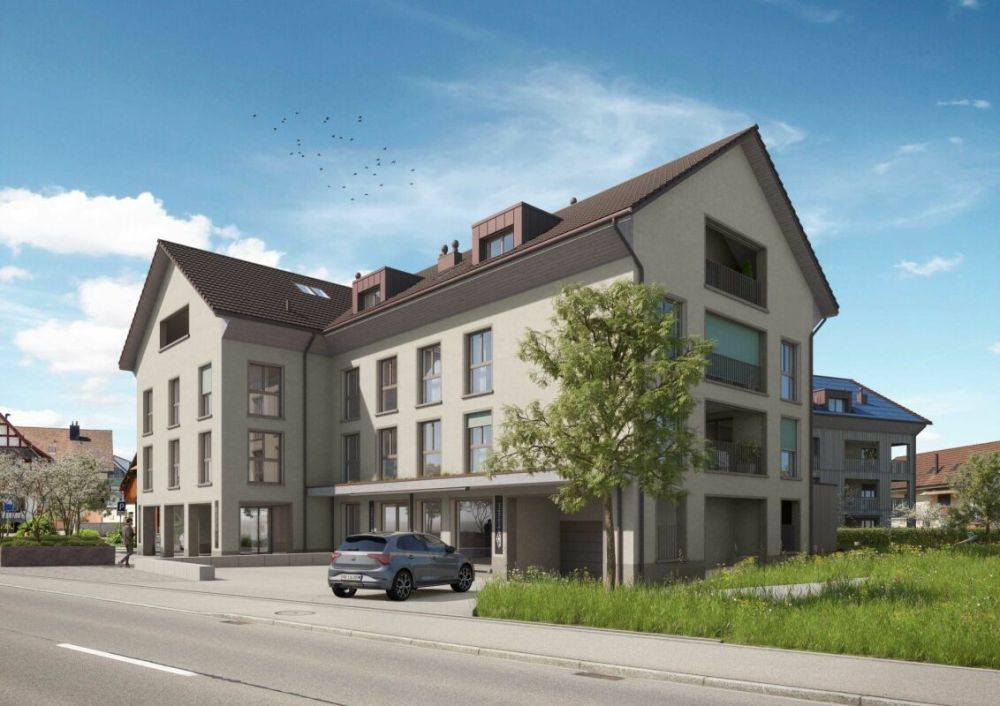 4 1/2-Zimmer-Dachwohnung mit Loggia und Estrich - Bild 1