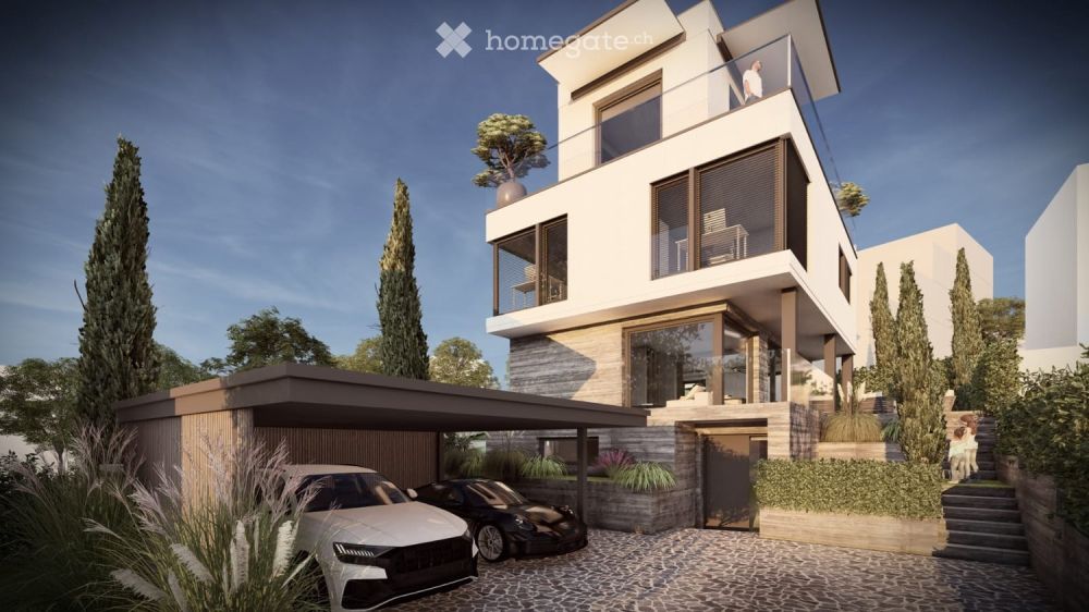 Exklusives, freistehendes 8.5-Zimmer-Einfamilienhaus an Toplage mit Aussicht in Binningen -  Bild 1