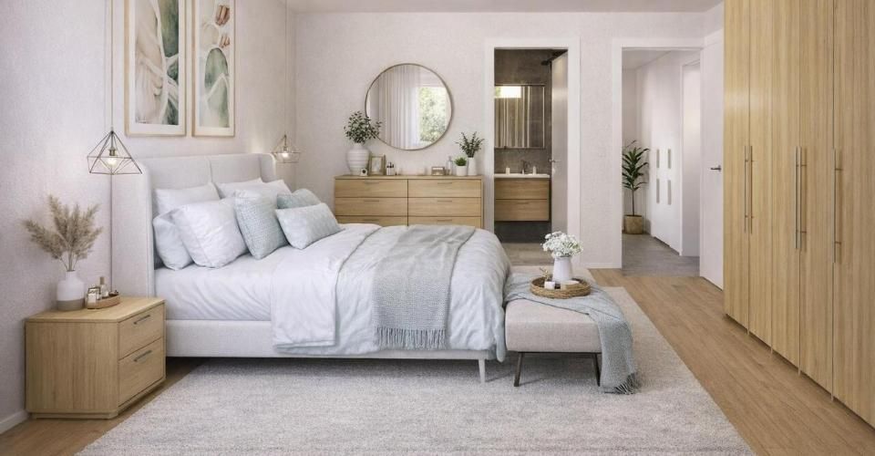 3.5 pièces traversant de 90 m² avec balcon – Châtel-Saint-Denis - Appartement 3.5 pièces - image - 3