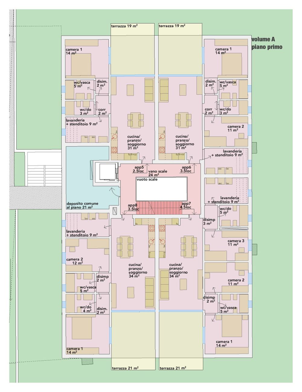 Nuovo appartamento con bella terrazza - Bild 6