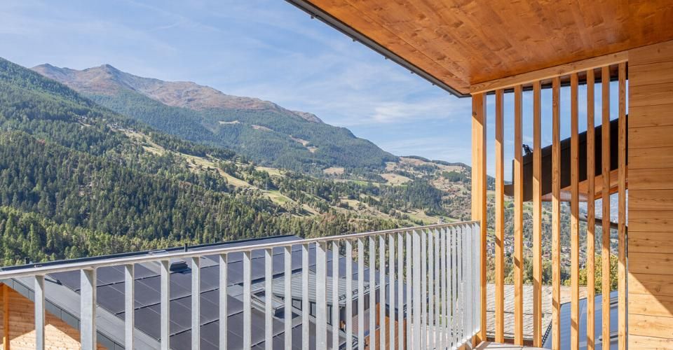 Sonnige Dachwohnung (3.5-Zimmer) als Zweitwohnsitz im Neubau Hasol - Appartement 3.5 pièces - image - 11
