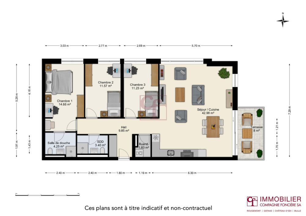 Die Residenz Les Coteaux Verts de Siviriez -  Bild 13