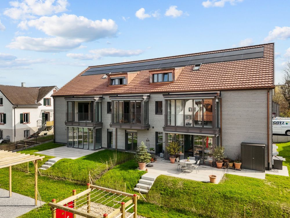 Jetzt fertiggestellt : Top-3,5-Zimmer-Wohnung mit privatem Garten ! B02 -  Bild 4