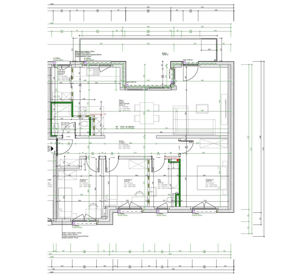 Collombey, 4.5 pces dans bâtiment neuf - Bild 10